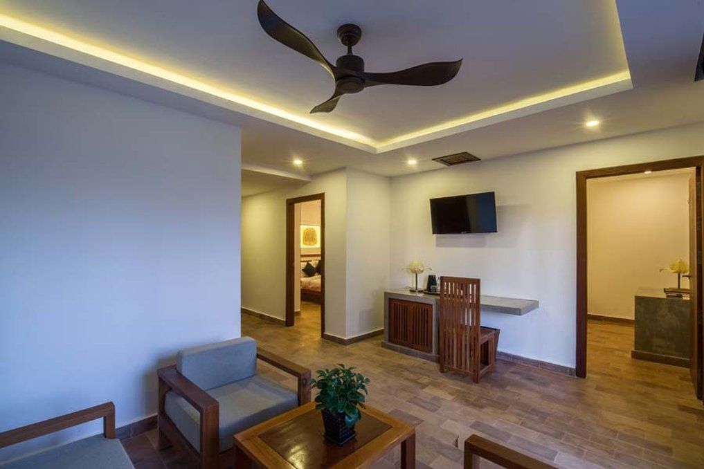 The Thirdfold Residence Ciudad de Siem Riep Exterior foto A suite at the hotel