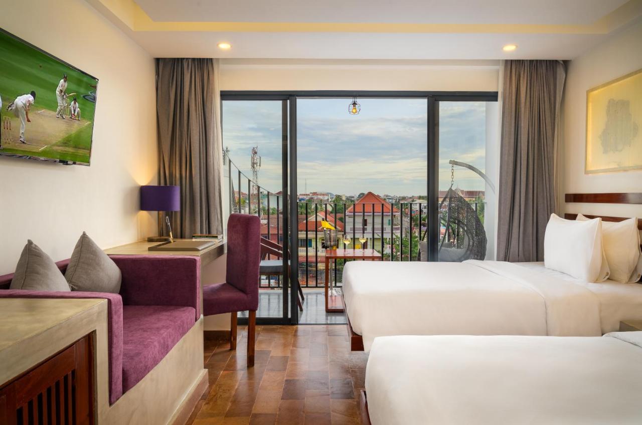 The Thirdfold Residence Ciudad de Siem Riep Exterior foto Deluxe Room