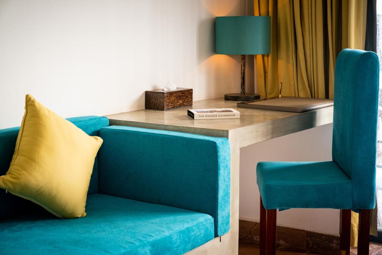 The Thirdfold Residence Ciudad de Siem Riep Exterior foto A room at the hotel